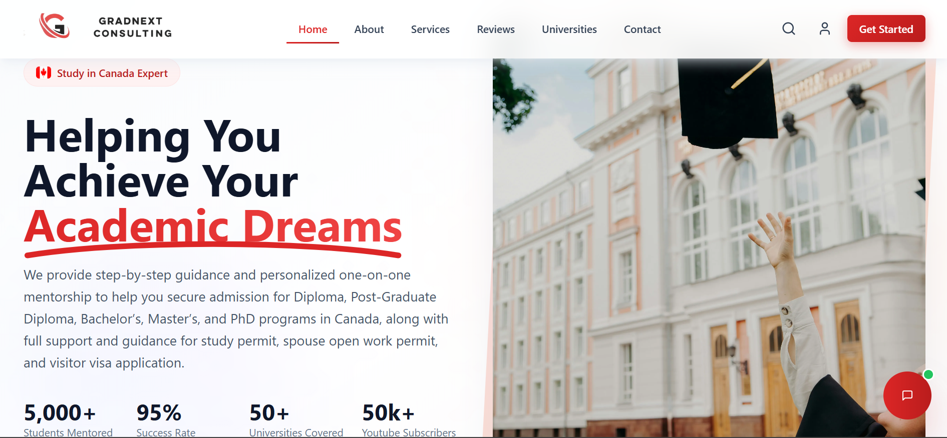 GradNext Student & Mentorship Portal